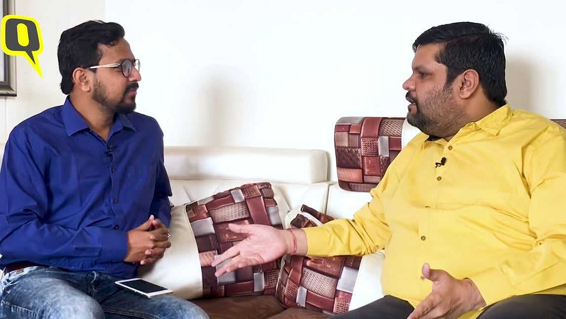 Congress spokesperson Gaurav Vallabh in conversation with <b>The Quint.</b>