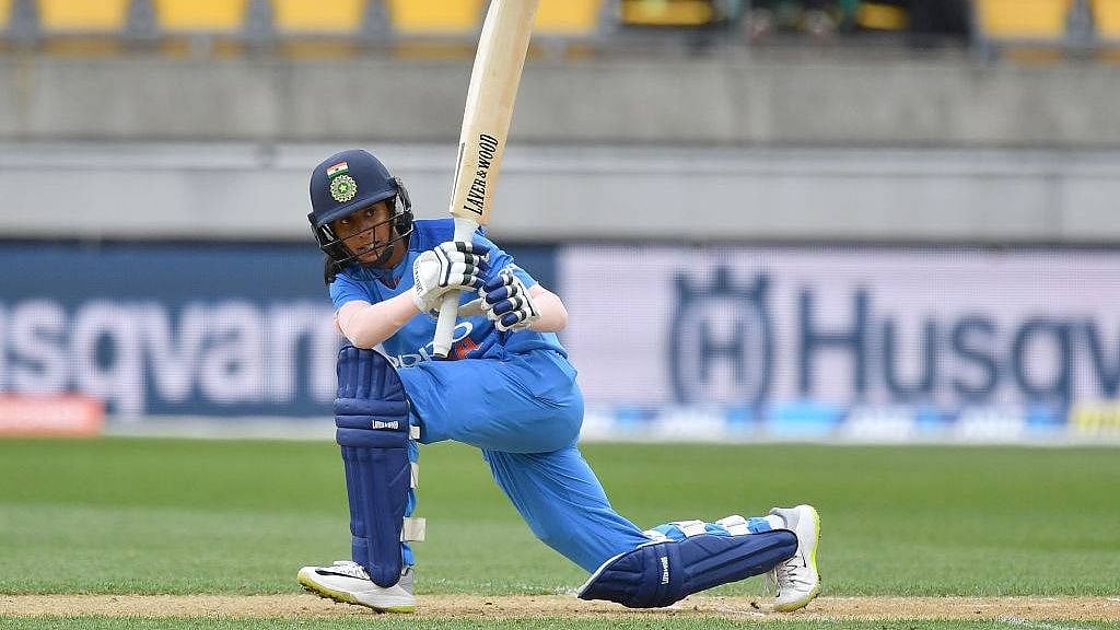 Jemimah Rodrigues scored an unbeaten 40 in India’s chase of 60. 