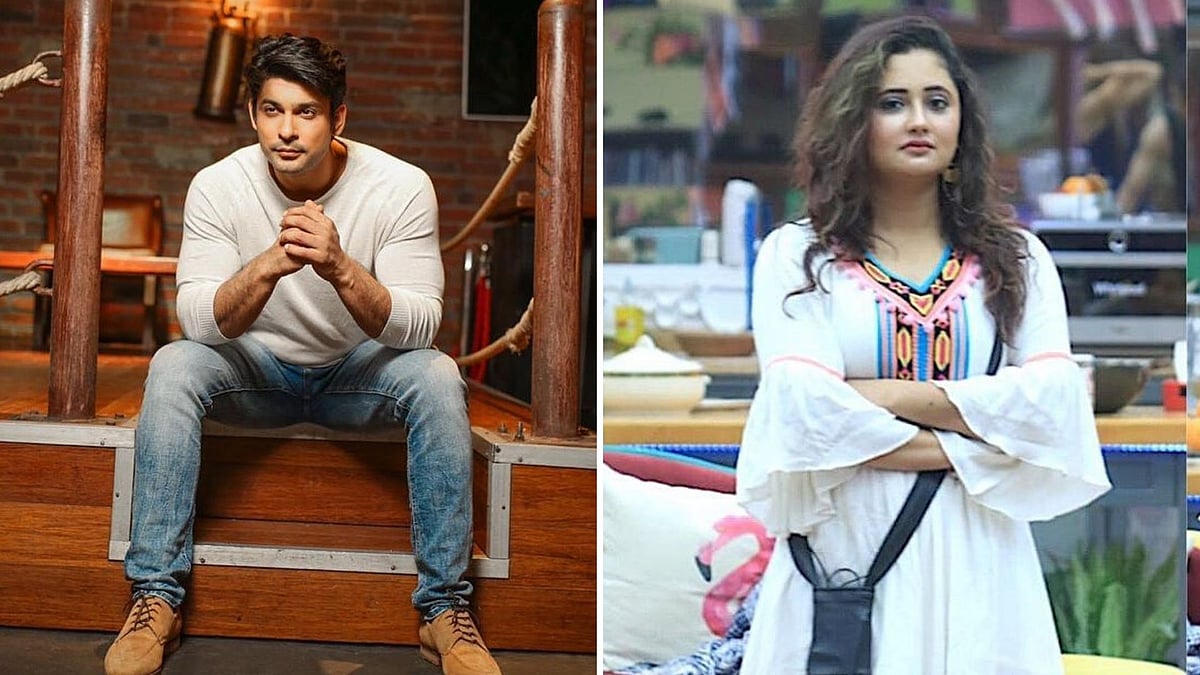 Sidharth Shukla and Rashami Desai. 