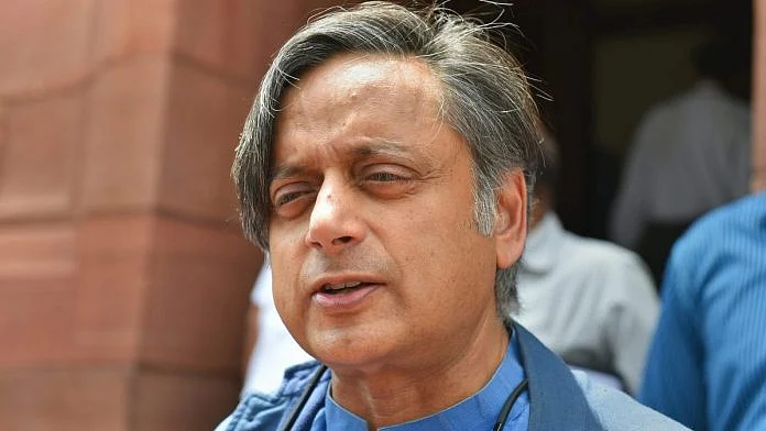 File image of Congress leader Shashi Tharoor.