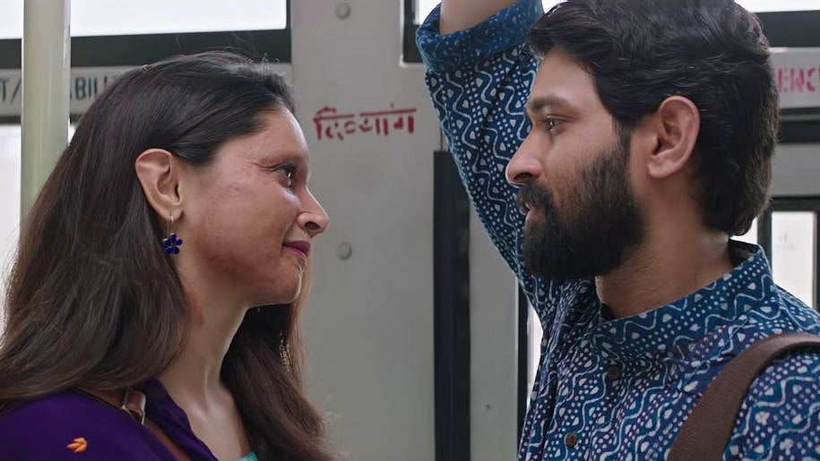 Deepika Padukone and Vikrant Massey in <i>Chhapaak.</i>
