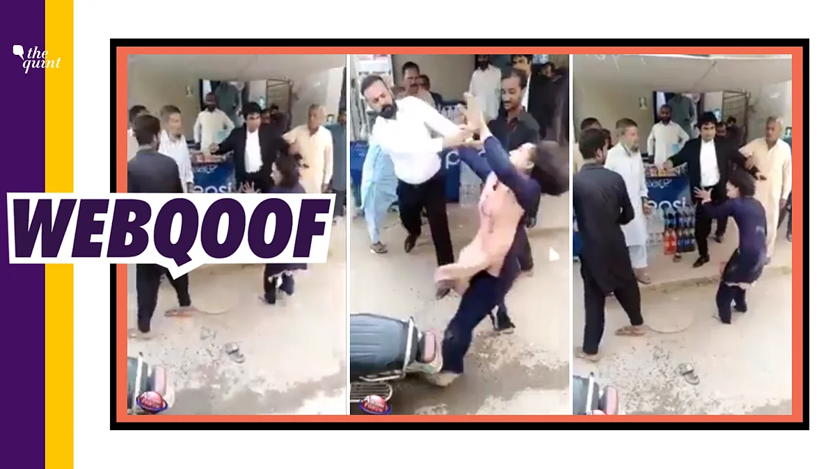A viral video on social media falsely claimed that the woman seen in the video is a Hindu.