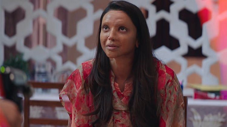 Deepika Padukone in a still from <i>Chhapaak</i>.