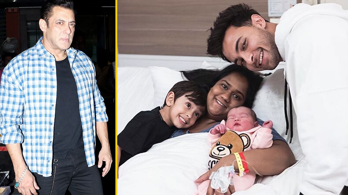 Arpita Khan’s daughter was born on Salman’s birthday.