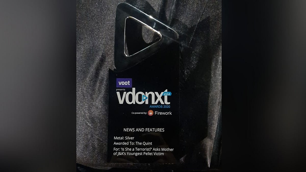 The Quint at the Vdonxt Awards 2020