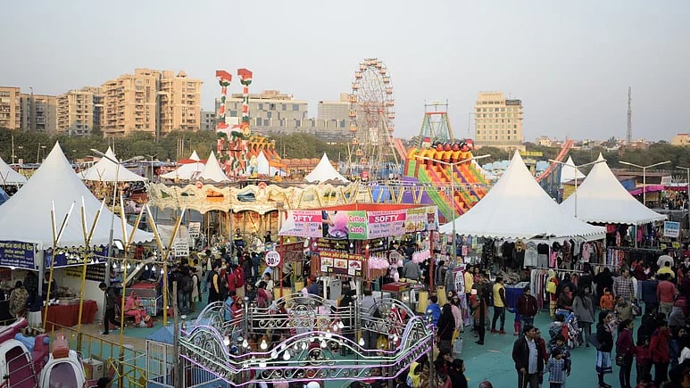 File image of Surajkund Mela 2020. Image used for representational purposes only. &nbsp;