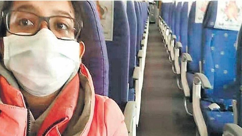 Velam was probably the last person to leave China amidst the coronavirus scare.