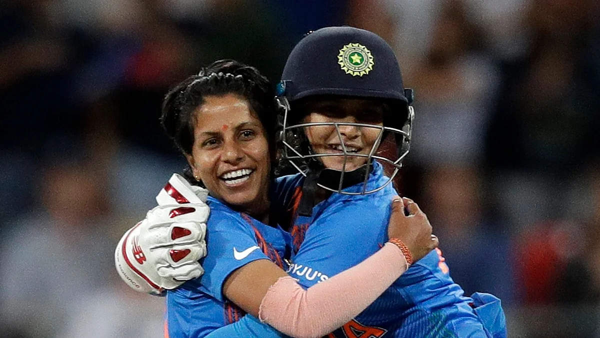 Injured during a pre-tournament camp in December, Poonam Yadav (left) missed the preparatory tri-series in Australia.