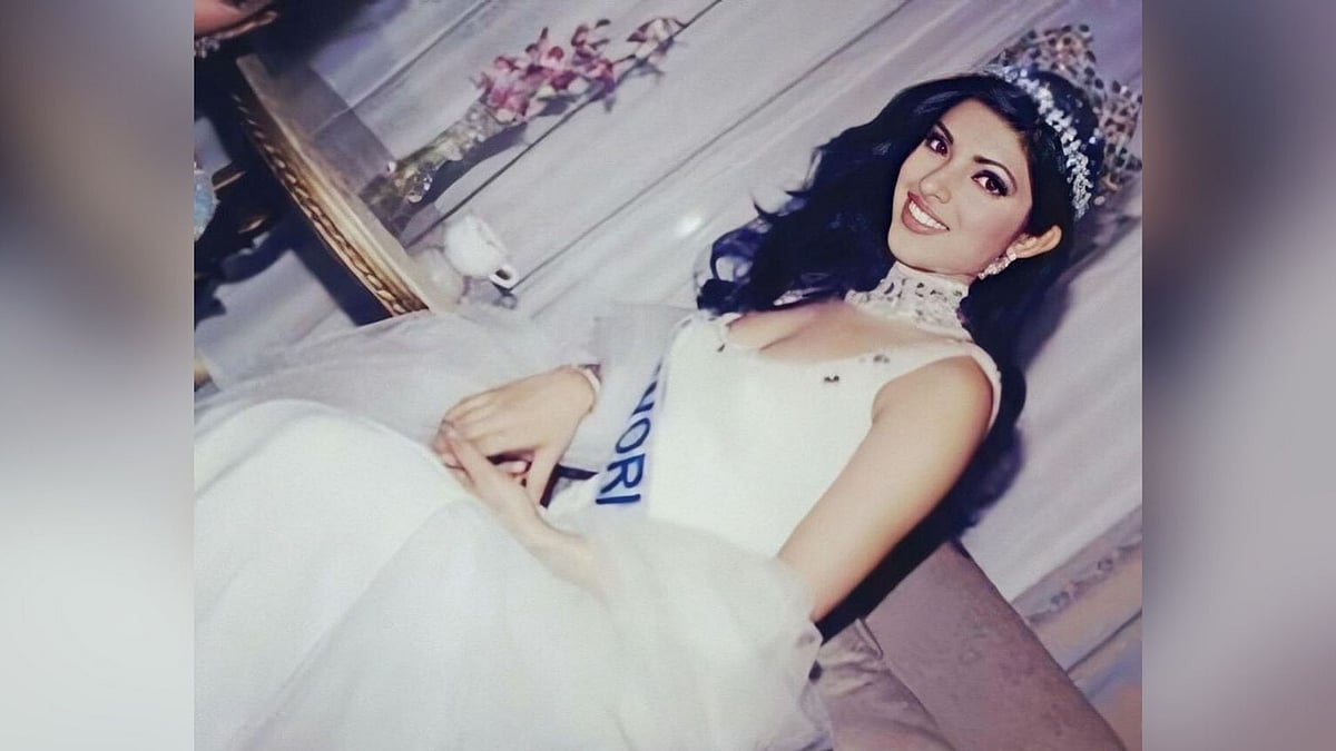 Priyanka Chopra as Miss World in 2000.