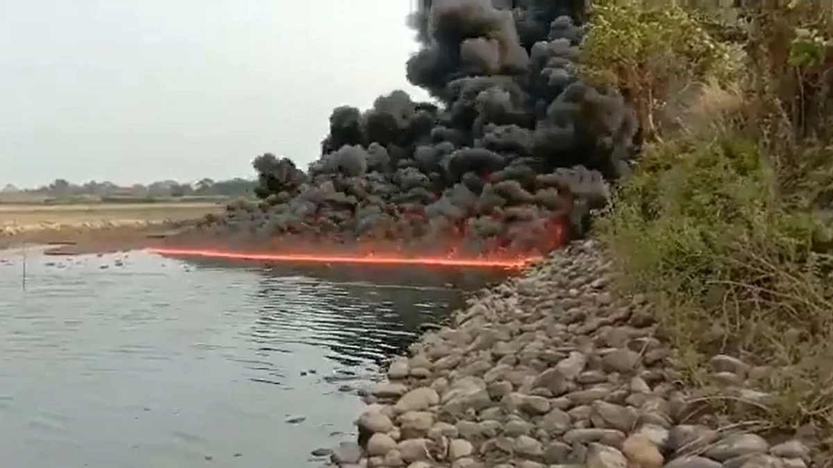 OIL has also initiated actions to recover and clean the crude oil from the affected site.