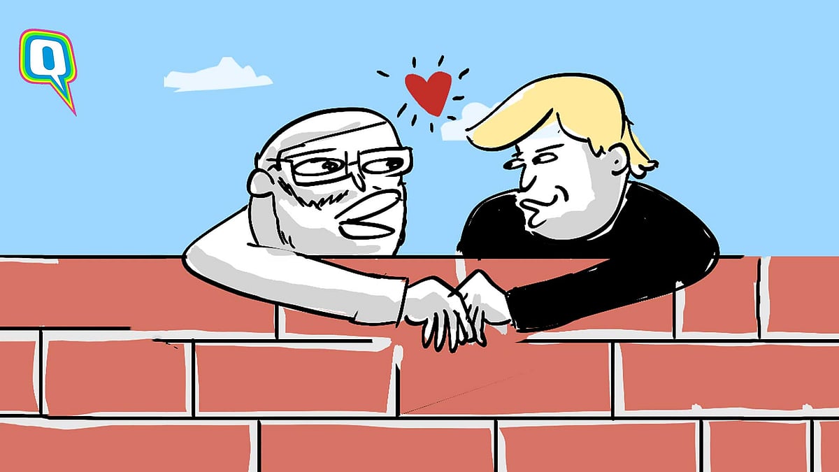 If Donald Trump and Narendra Modi had a brick for every similarity.