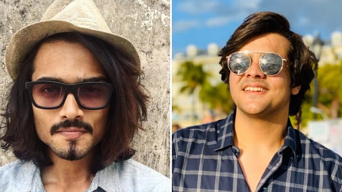 YouTubers Bhuvan Bam and Ashish Chanchlani