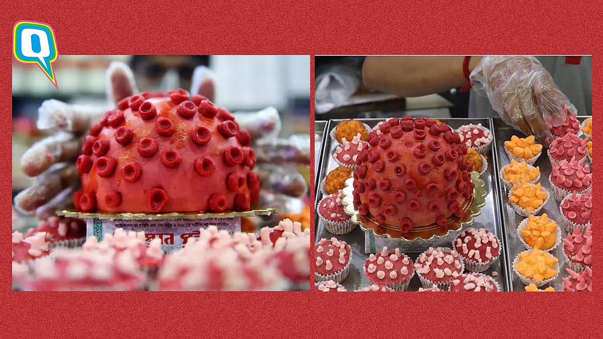 Kolkatta sweet shop comes up with corona shaped sandesh