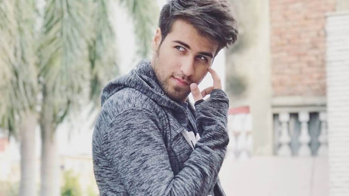 Ritvik Arora on the sets of his TV show.