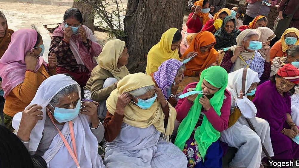 Most of these elderly widows of Vrindavan are at risk of developing a serious illness from COVID-19.