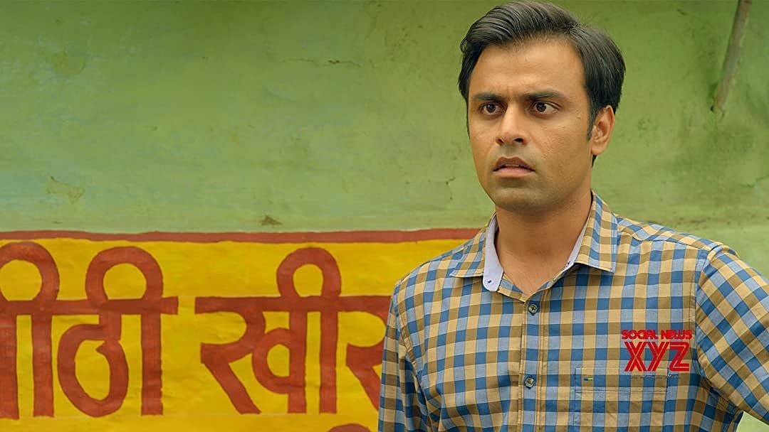 Jitendra Kumar in a still from <i>Panchayat</i>.