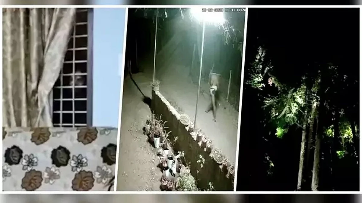 Alleged visuals of the eerie figure. 