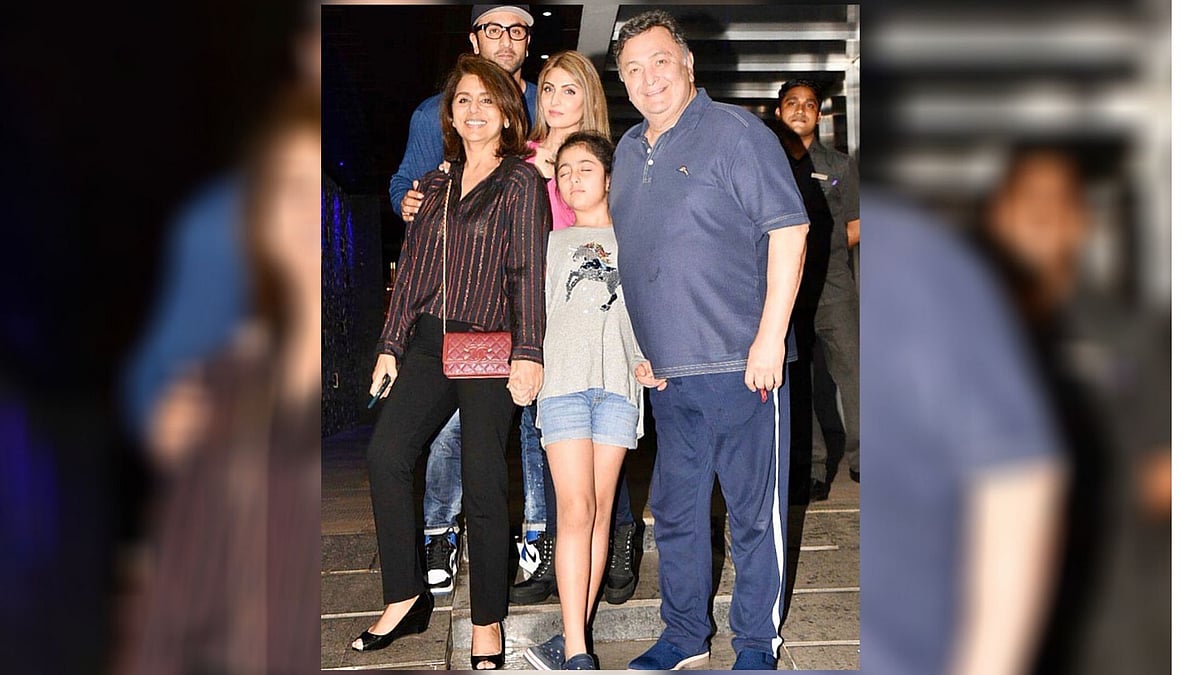 Neetu Singh with her family.&nbsp;