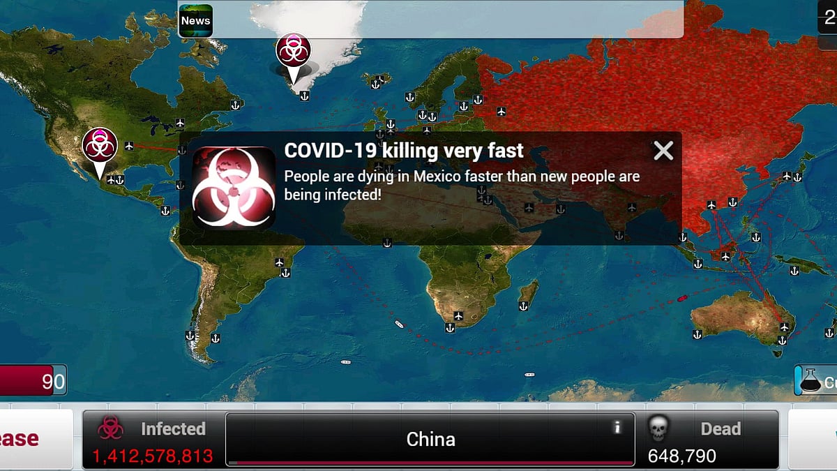 The Plague Inc game is available on Google PlayStore to download. 