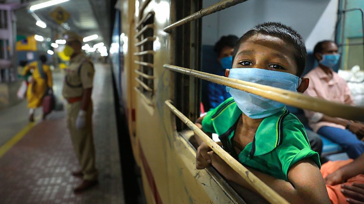 There was fear and anxiety while migrant workers lined up at police stations in Bengaluru to register for trains without knowing that the state government had cancelled the facility in lockdown 3.0.