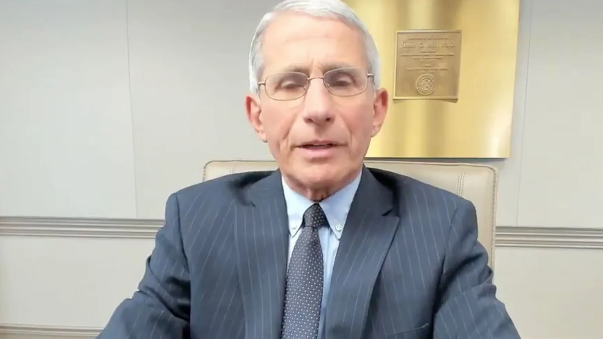 Dr Anthony Fauci.