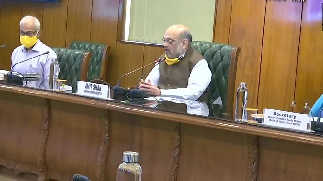 Union Home Minister Amit Shah held an all-party meeting on Monday, 15 June, to discuss the coronavirus crisis in Delhi.