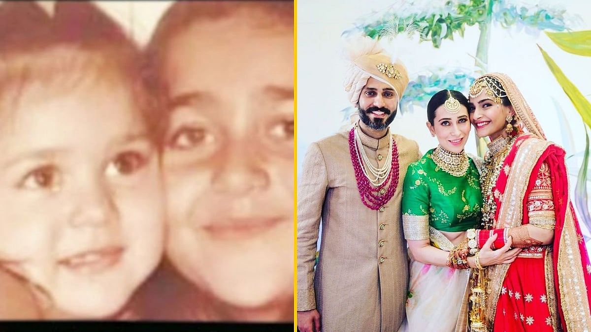 Karisma with Kareena and Sonam Kapoor.