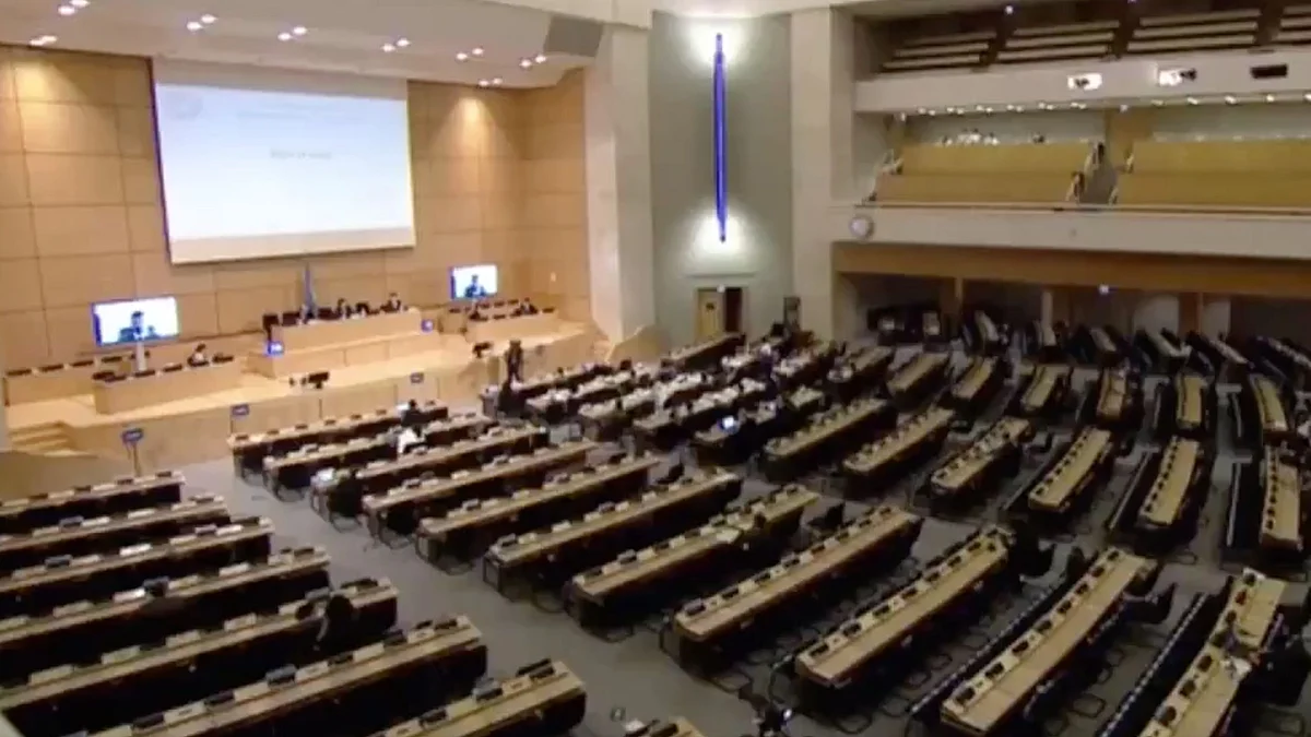 India on Monday slammed Pakistan for raising the Kashmir issue at the United Nations Human Rights Council (UNHRC).