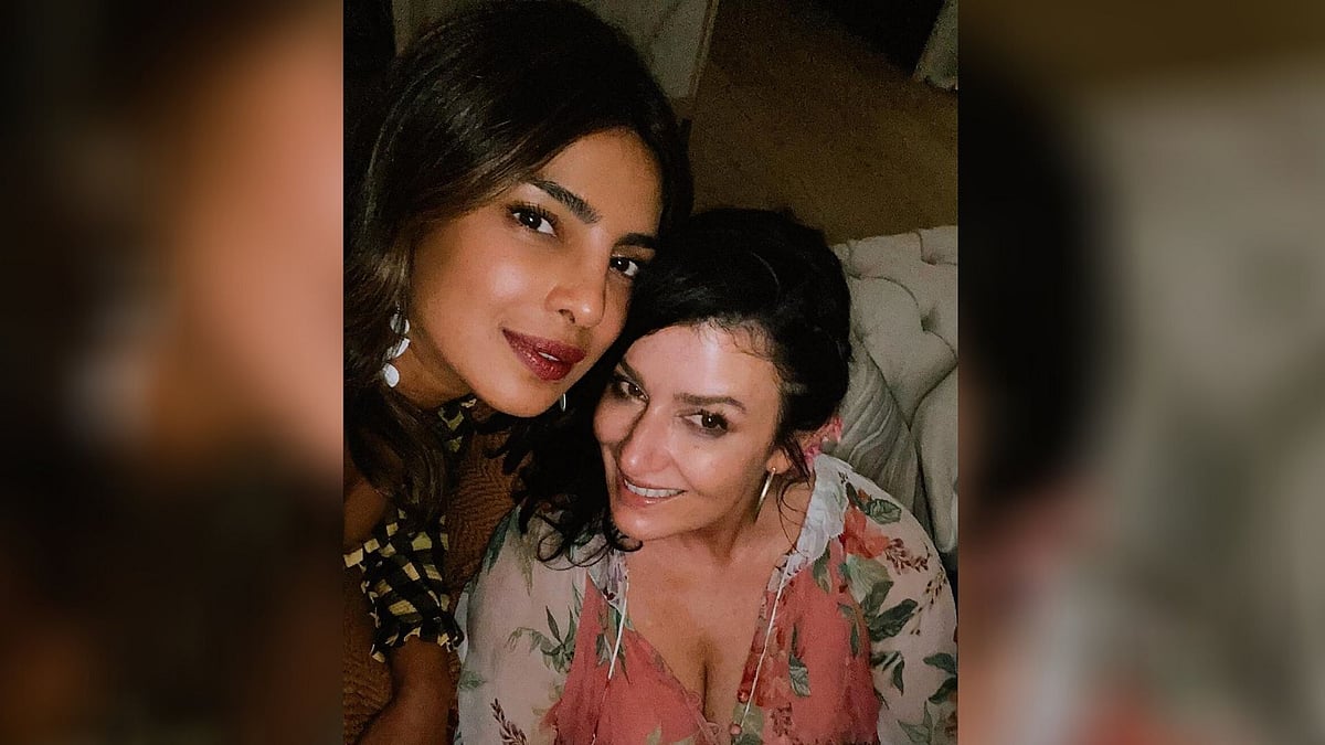 Priyanka Chopra with her mother-in-law Denise Jonas. 