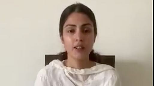 Rhea Chakraborty issues statement. 