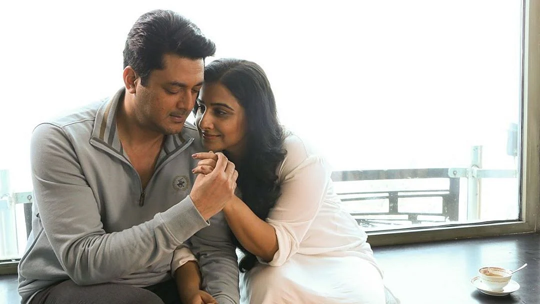 Jisshu Sengupta and Vidya Balan in 'Shakuntala Devi'.