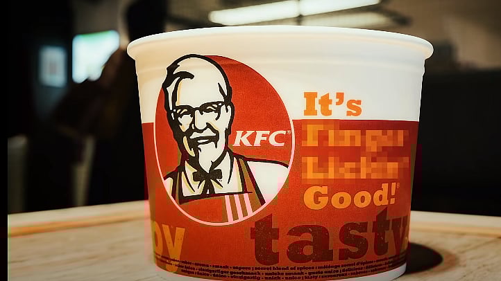 KFC drops iconic slogan.