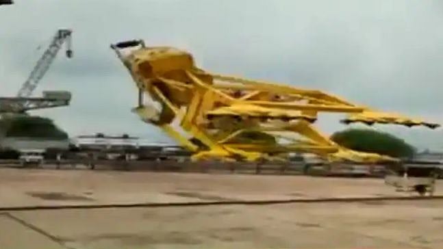 The incident happened at Hindustan Shipyard in Andhra Pradesh’s Visakhapatnam.