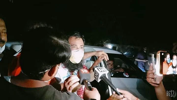 Soon after his release, Kafeel Khan expressed apprehension that the UP government can frame him in another case.