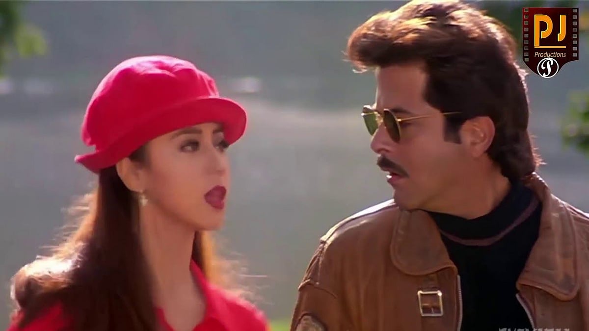 Anil Kapoor and Urmila Matondkar in a still from Judaai.