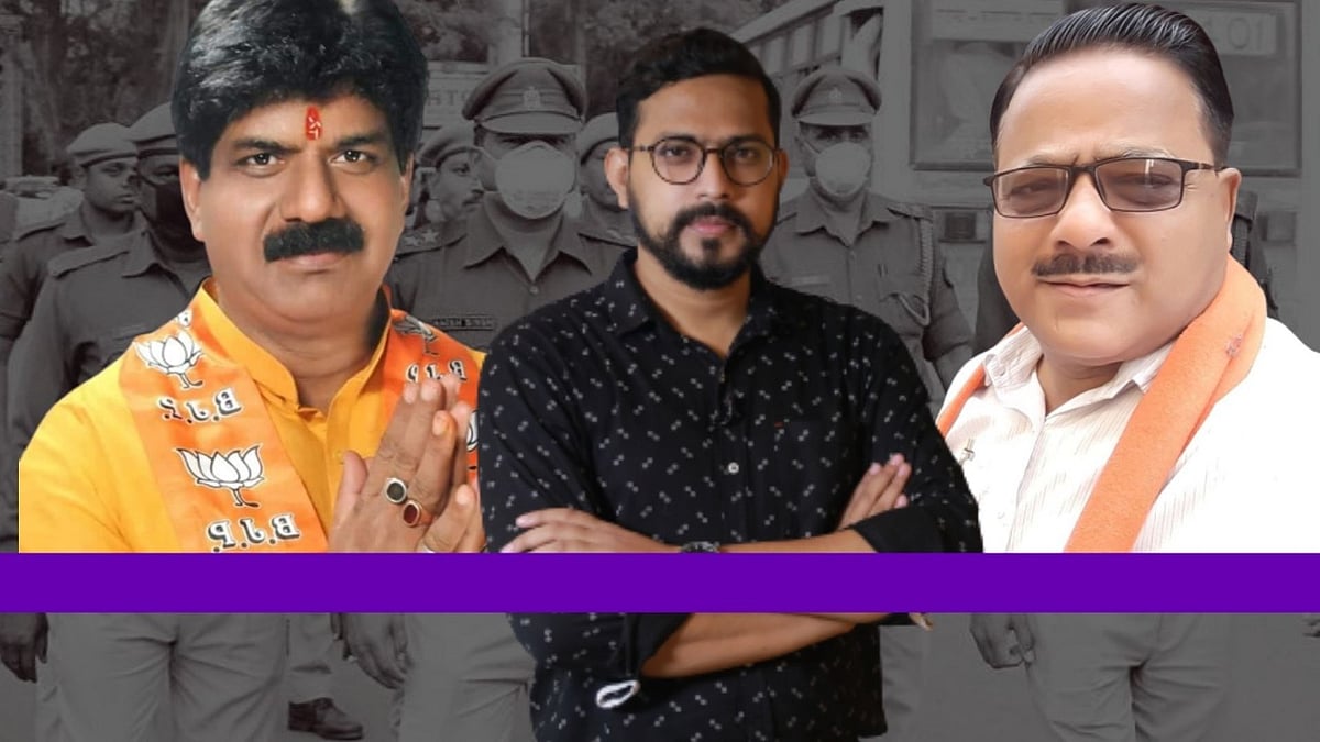 MLAs vs Cops: All’s not well in UP.