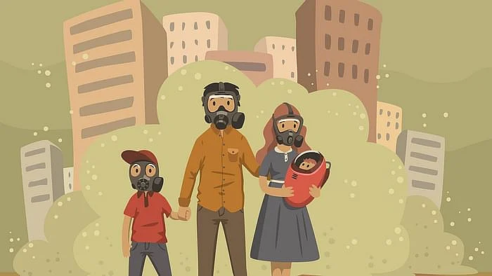 Twenty one percent of all neonatal deaths in India are caused by air pollution.