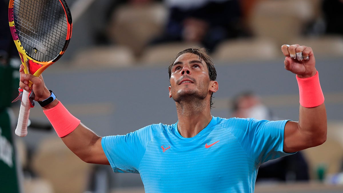 ‘Roland Garros means everything to me. I spent here some of the most important moments in my tennis career,’ said Nadal after the win.