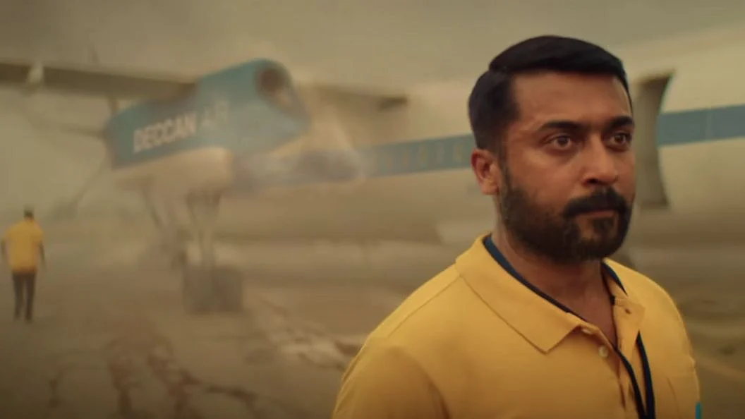 Suriya in <i>Soorarai Pottru.&nbsp;</i>