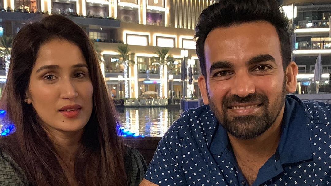 Sagarika Ghatge and Zaheer Khan
