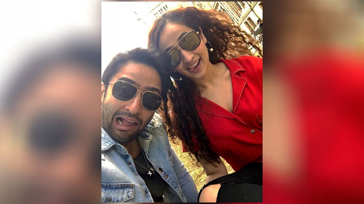 Shaheer Sheikh and Ruchikaa Kapoor.