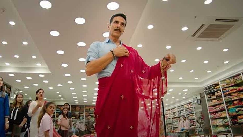 Akshay Kumar in a still from Laxmii.