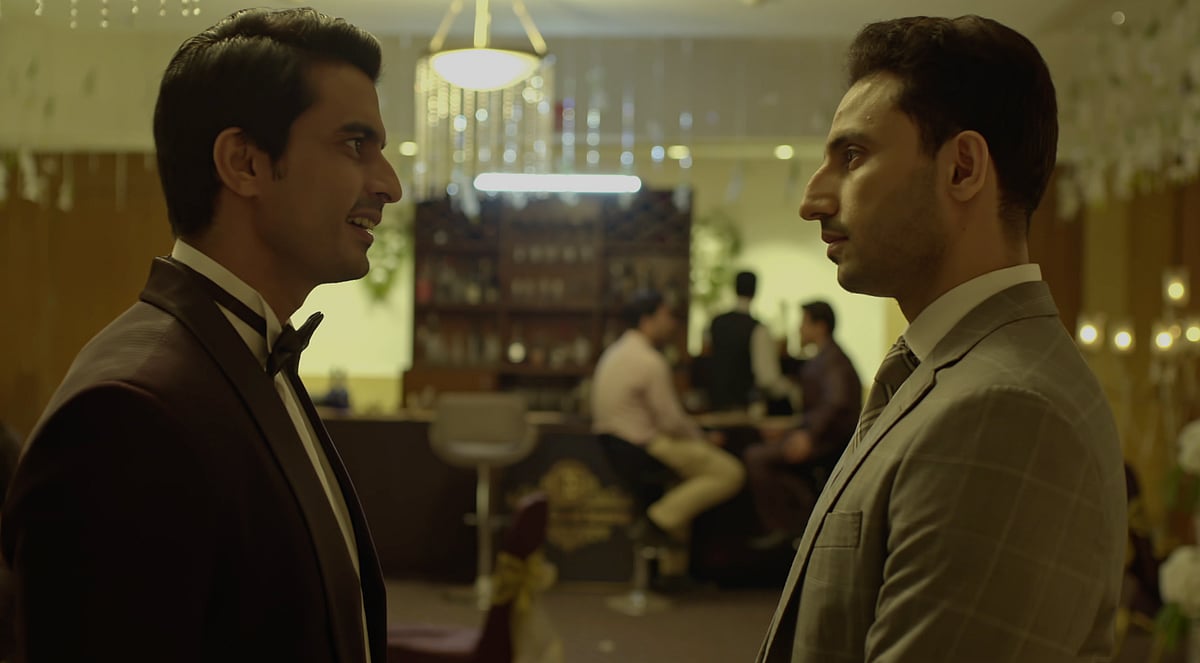 Gashmeer Mahajani and Yudhishthir Singh in the show.