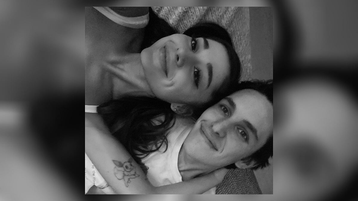 Ariana Grande and Dalton Gomez.