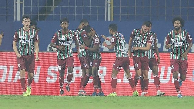 ATK MB celebrate the winner.