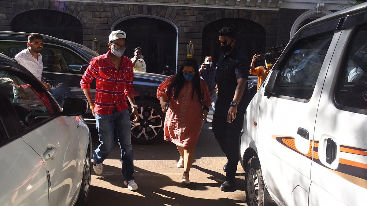 Comedian Bharti Singh and her husband Harsh Limbachiyaa.