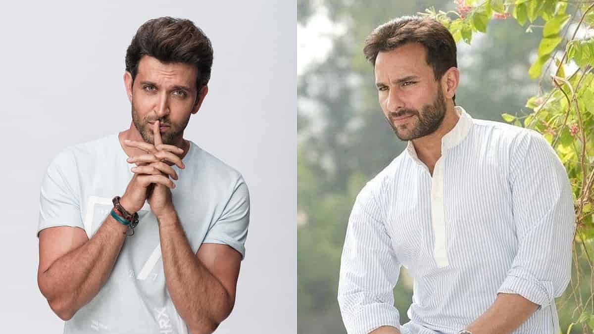 Saif Ali Khan and Hrithik Roshan in 'Vikram Vedha' remake.