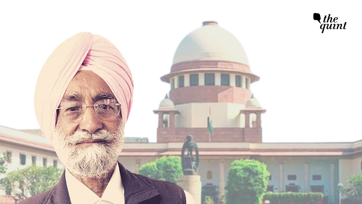 Bhupinder Singh Mann, the National President of the Bharatiya Kisan Union (Mann) and Chairman of the All India Kisan Coordination Committee (AIKCC).