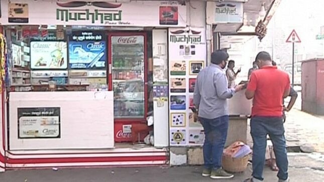 Muchhad Paanwala's shop in Mumbai's Kemps Corner.