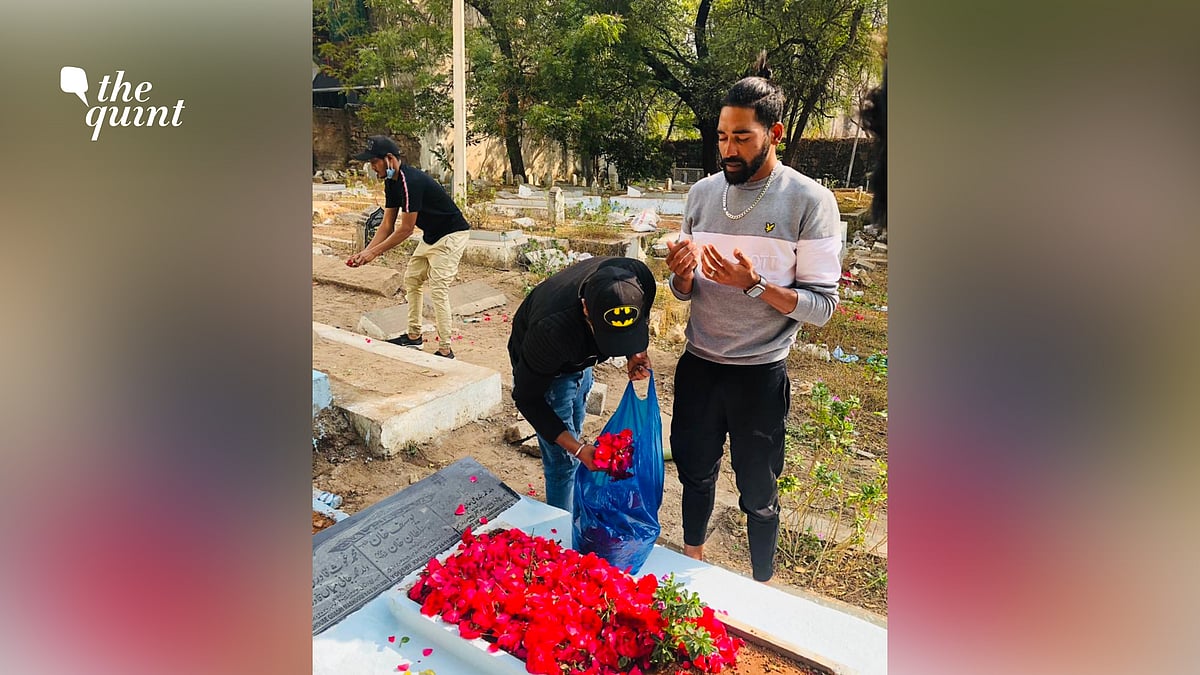 Mohammed Siraj pays tribute to his late father.&nbsp;